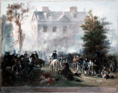 Battle of Germantown, Attack on Judge Chew